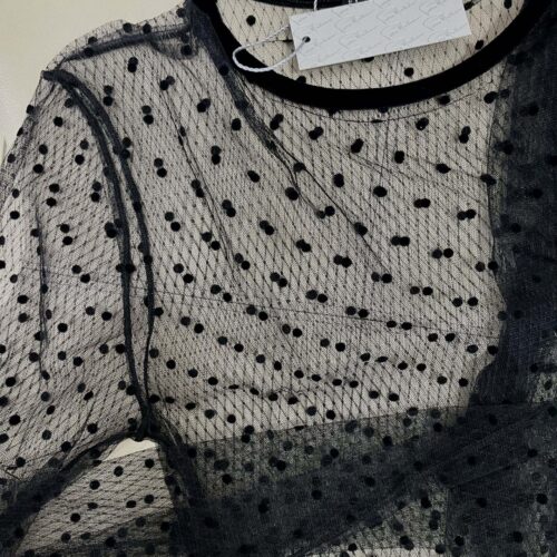 PIERRE MANTOUX - Maglia sottogiacca in microtulle
