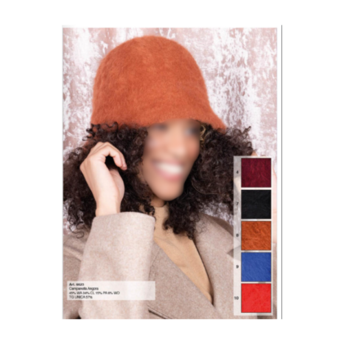 ADRIAN - Cappello campanella angora